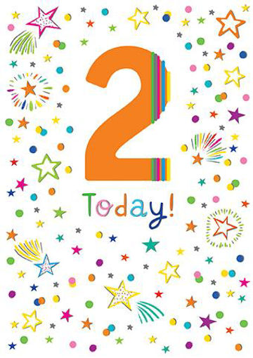 Picture of 2 TODAY BIRTHDAY CARD